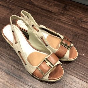 Wedge sandals by Reba